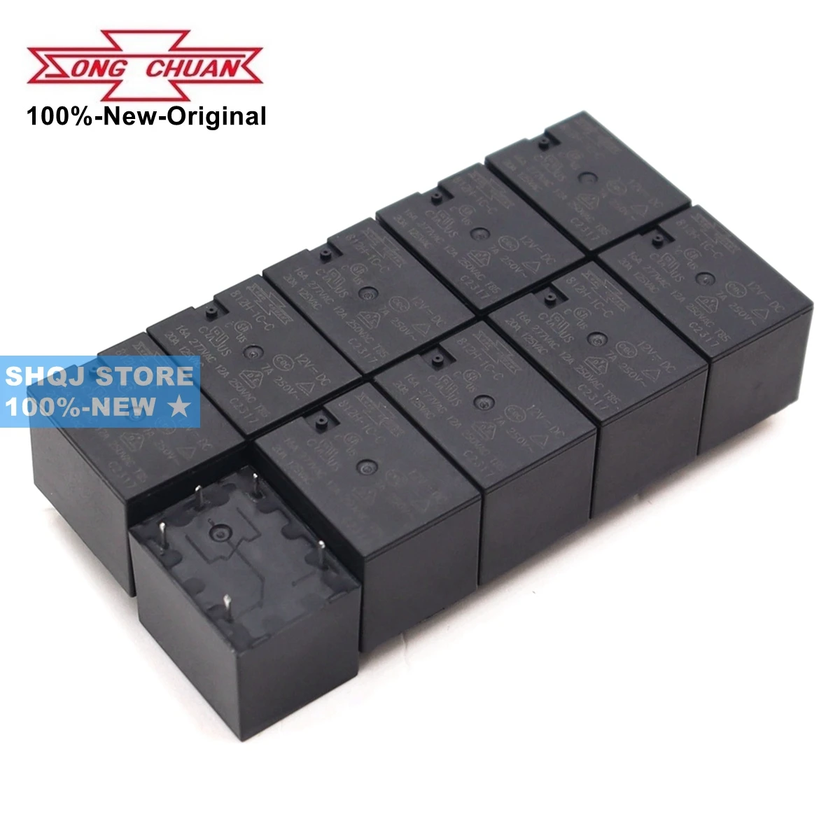 

SONGCHUAN 100%-NEW 10PCS 812H-1C-C 12VDC 812HM-1C-C 24VDC 812H-1A-C 5VDC 12VDC 24VDC T73 5V 12V 24V Relay Original