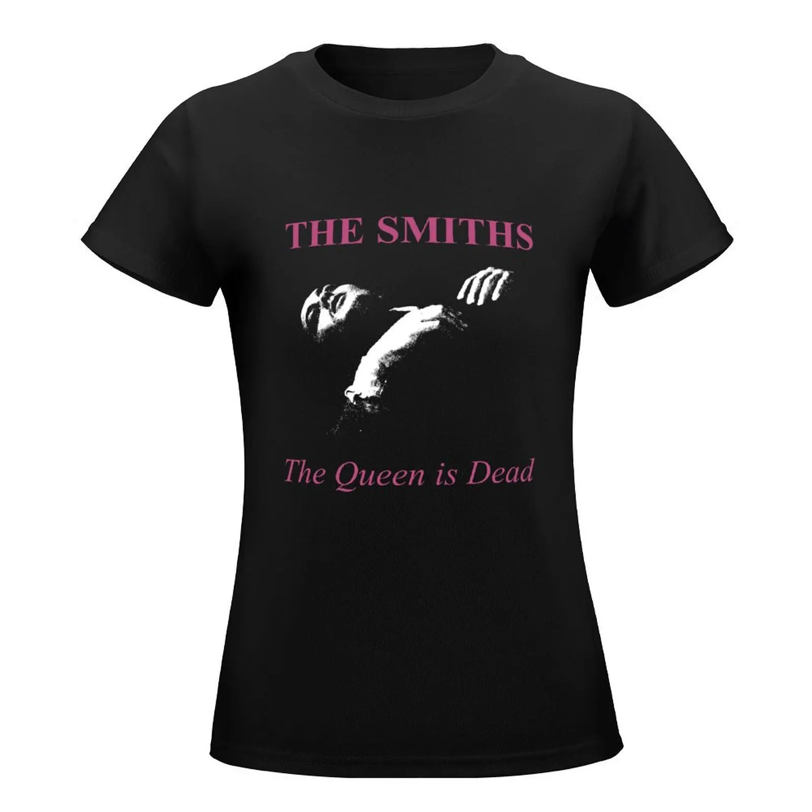 The Smiths The Queen is Dead T-shirt, roupas de verão, camisetas gráficas, moda coreana, camisetas de treino para mulheres