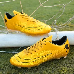 Childrens Football Shoes for Boy Turf Training Outdoor Sports Fast Soccer Tenis Pro Original Society Football Boot for Kids