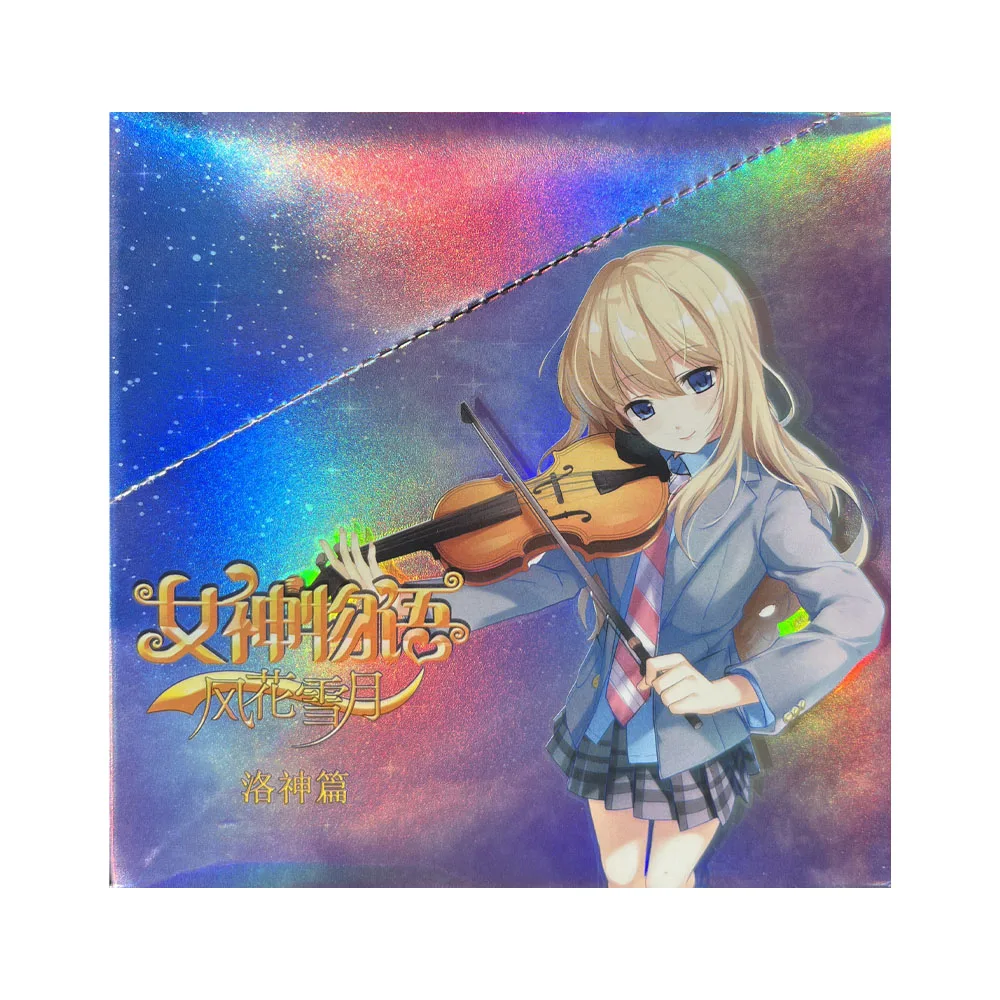 Venta al por mayor Goddess Story La diosa de Luo TCG Anime girl colección de tarjetas Booster Box 30 piezas tarjeta especial engrosada regalos para niños
