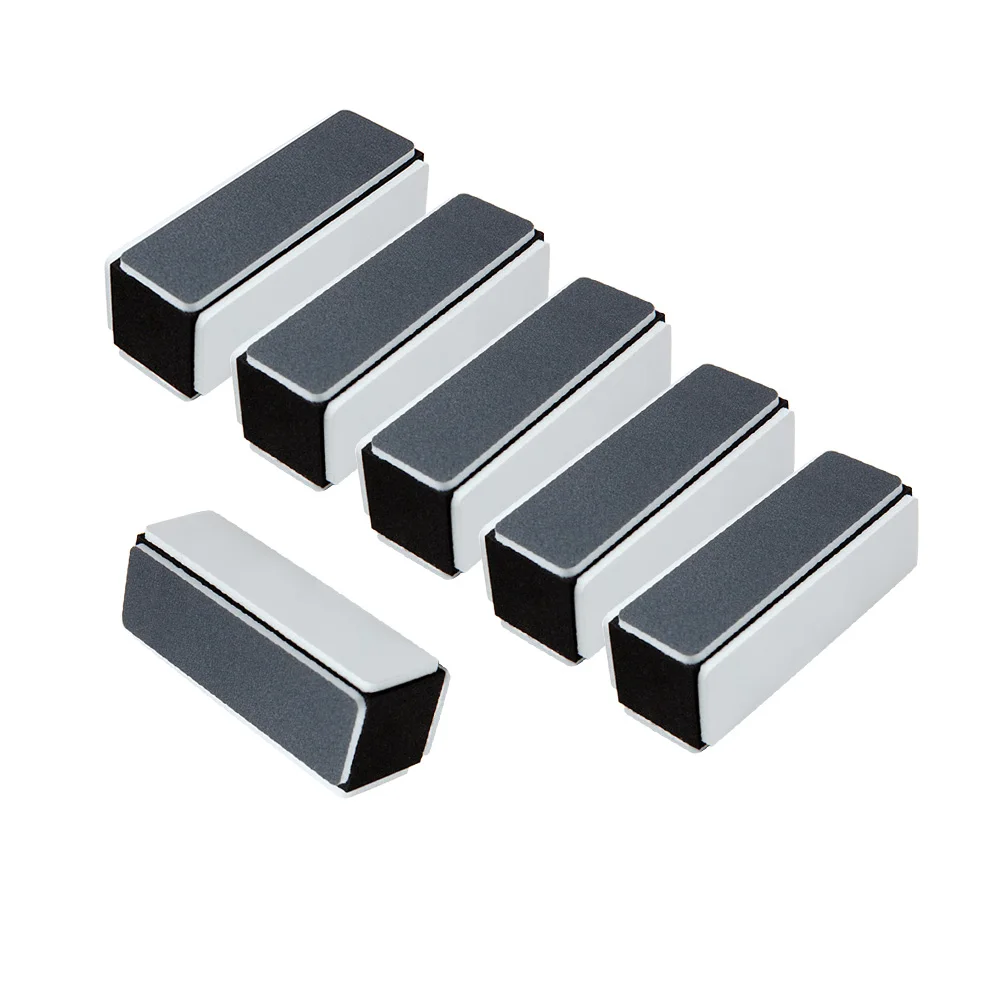 10 قطعة كتل تلميع أربعة جوانب ملفات الأظافر أدوات مانيكير دائم المحمولة مسمار الفن لوازم طحن الرملي مزيل