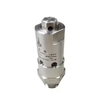 

Factory Direct Supply Medium Pressure Stainless Steel Air Relief Valve DN10 External Thread Safety for Test Pressure Regulators