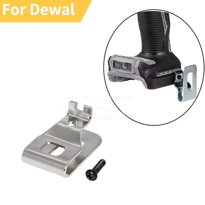 Electric Drill Belt Clip Hooks for Ryobi Makita Dewaltt Bosch Worx Craftsman Ridgid Milwaukee，Power Tools Belt Hook Waist Buckle