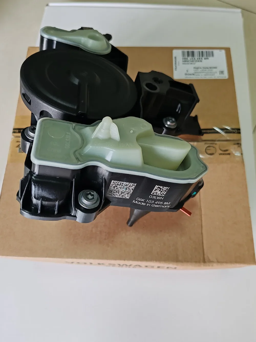 حقيقي 06K-103-495-BM فاصل زيت المحرك مع مجموعة طوقا 06K103495BM ل 15-21 أودي A3 A4 Q3 فولكس فاجن جولف