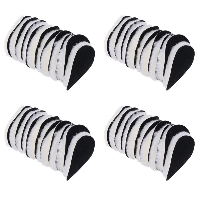 

A02F-40 Pcs 125 Mm Car Polishing Pad 5 Inch Inch Polish Waxing Pads Wool Polisher Bonnet Car Paint Care Wool Polishing Pad