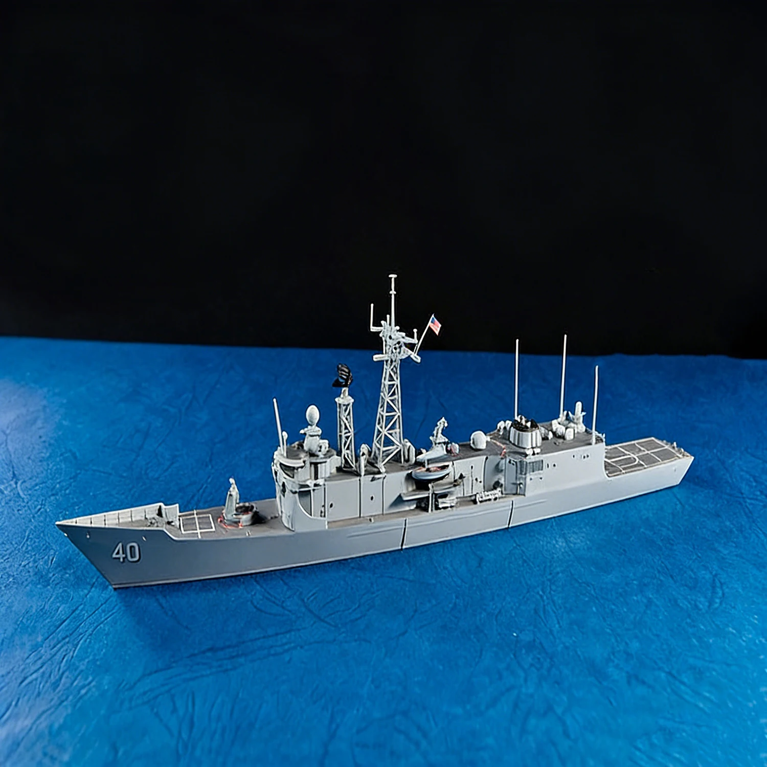 1/700 محاكاة أوليفر هازارد بيري فئة نموذج الفرقاطة 20 سنتيمتر غني بالتفصيل السفن نموذج ثابت السفينة لعبة حلية نموذج سفينة حربية