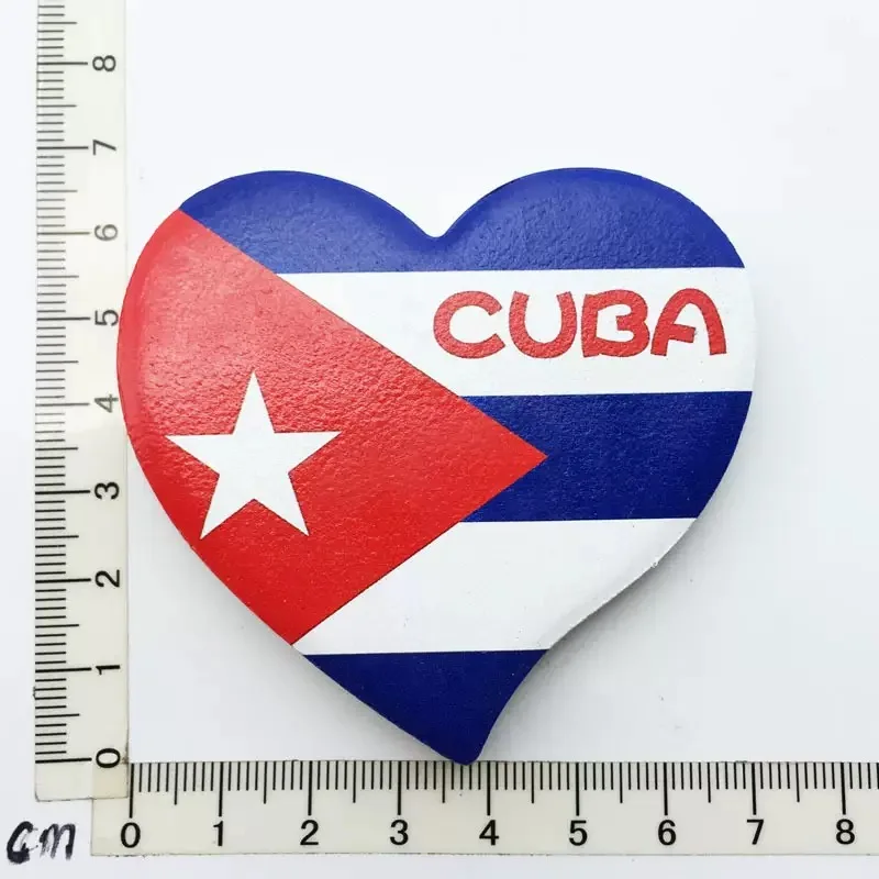 Cuba Havana 3D Resin Fridge Magnet Vintage Car Cigar Travel Souvenir Refrigerator Magnet Home Decor Gift