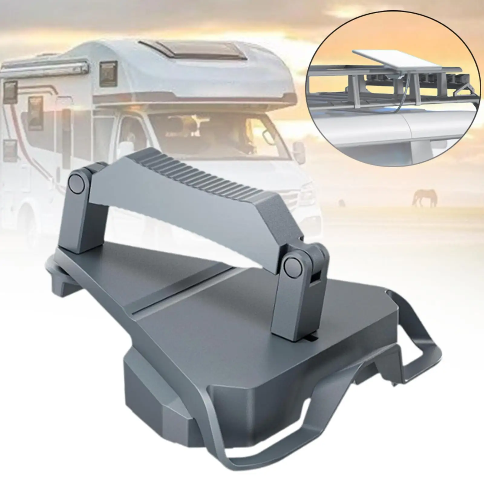 RV Satellite Dish Mount Holder Portable Mounting Bracket Easy Installation