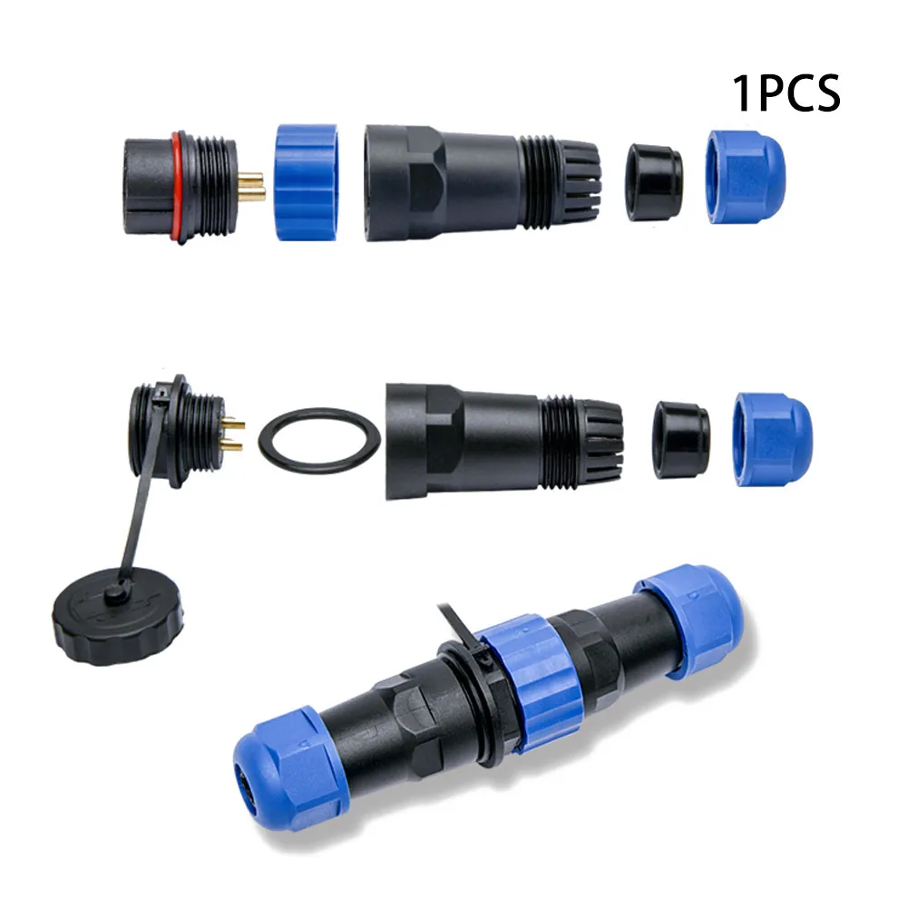 Keep Your Cables Dry with SP13 IP68 Waterproof Cable Connector 1 7 Pin Threaded Connection Complementary Series