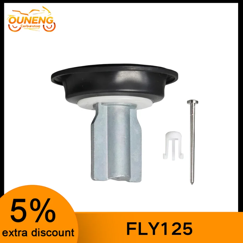 Motorcycle Carburetor Vacuum Film Piston Repair Kit For Piaggio FLY125 150rRAL Vespa LX LVX 125 150 125 Sportcity 125 150 200