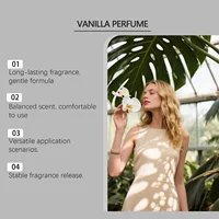 Roxelis soft vanilla light fragrance, long-lasting fragrance naturally lingers, emitting a gentle and skin friendly aroma 3