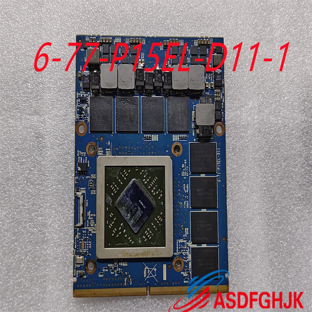 For DELL M17X CLEVO P150EM P170EM AMD HD 7970M 2GB GDDR5 MXM3.0B 216-0836036 VIDEO VARC GPU BOARD 6-77-P15EL-D11-1