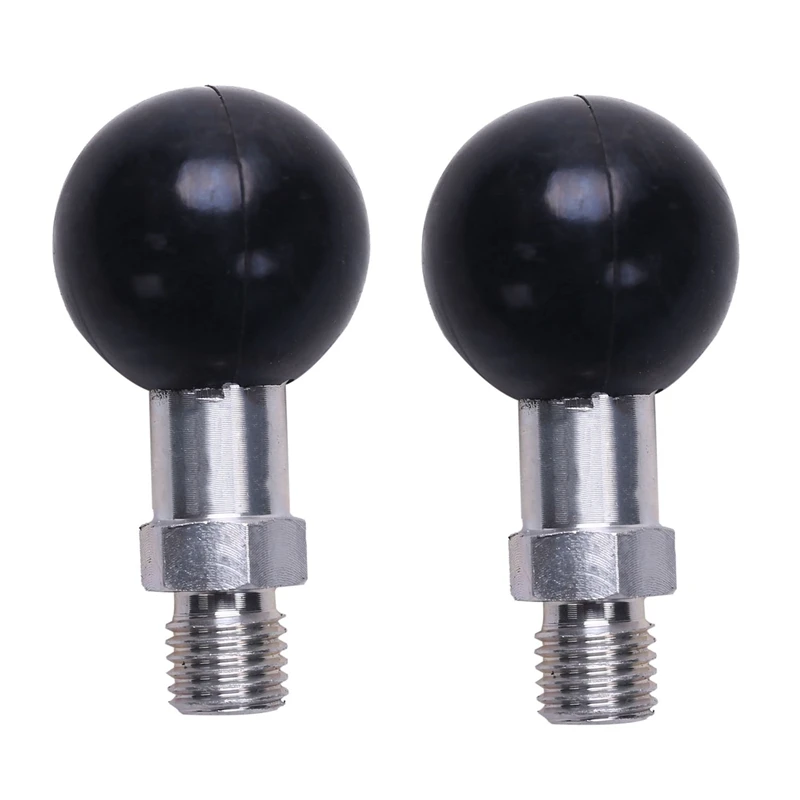 

2X 1Inch Ball Base M10 X 1.25 Male Thread Mount Motorcycle Motorbike For Ram Mounts