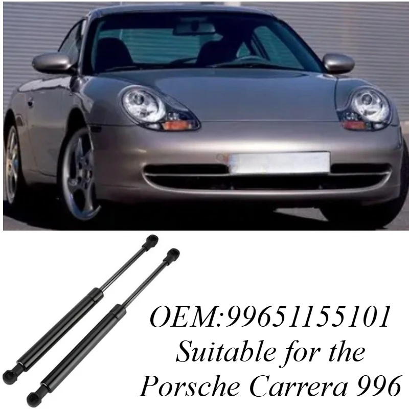 

For Porsche 996 Carrera Boxster 1997-2004 Hood Lift Support Gas Strut 99651155101 Front Trunk Bonnet Shock Absorber Auto Spare