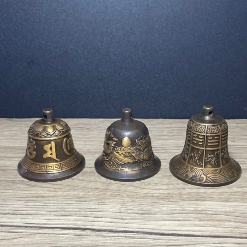 

Винтажный стиль, медный брелок-колокольчик, автомобильный кулон, модный