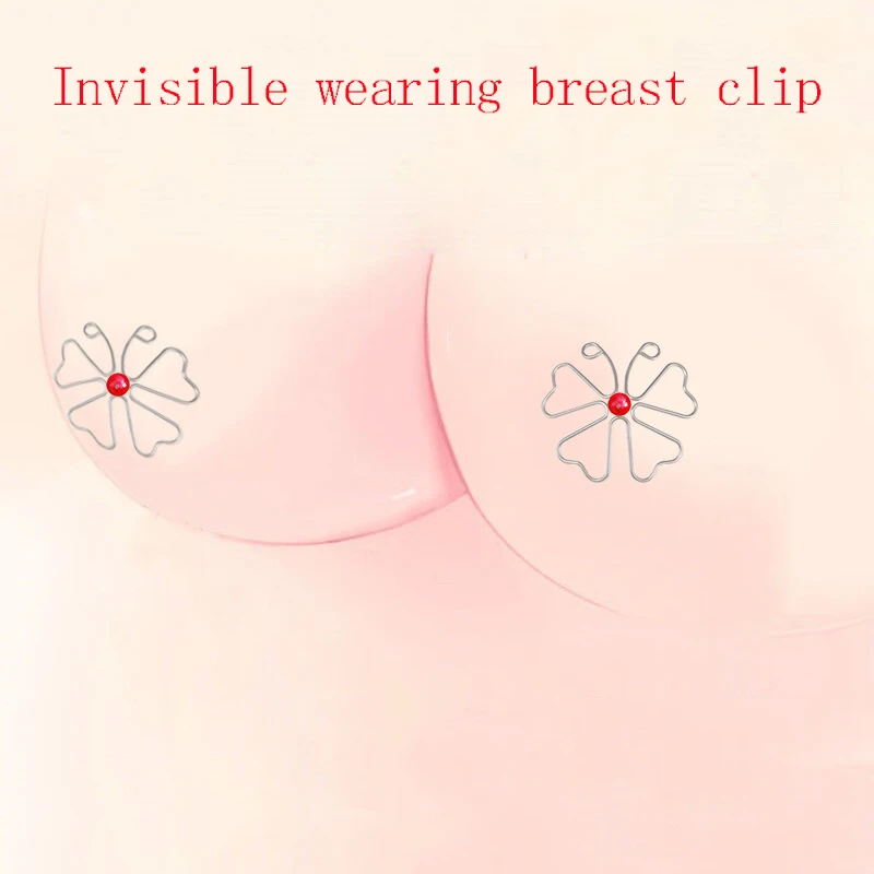 3pairs New Invisible Nipple Clip Wear Nipple Clamps Breast Massage Stimulator Sex Toys for Women Female Masturbation Adult Games