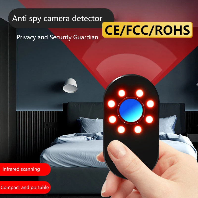 Anti Candid Hidden Camera Detector Security Protection Bug Discreet Spy Professional Infrared Presence Sensor Invisible Gadgets