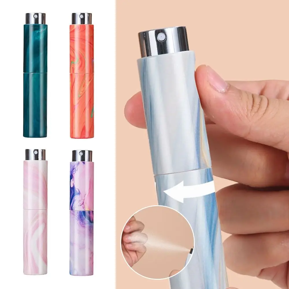 

8ML Mini Perfume Bottle Empty Marble Pattern Perfume Atomizer Bottle Refillable Leak-proof Cosmetic Liquid Container Travel