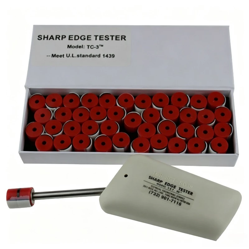 UL1439 Standard Sharp Edge Detector Replacement Test Probe Head For Household Electrical Equipment Metal Frame Edge Safety