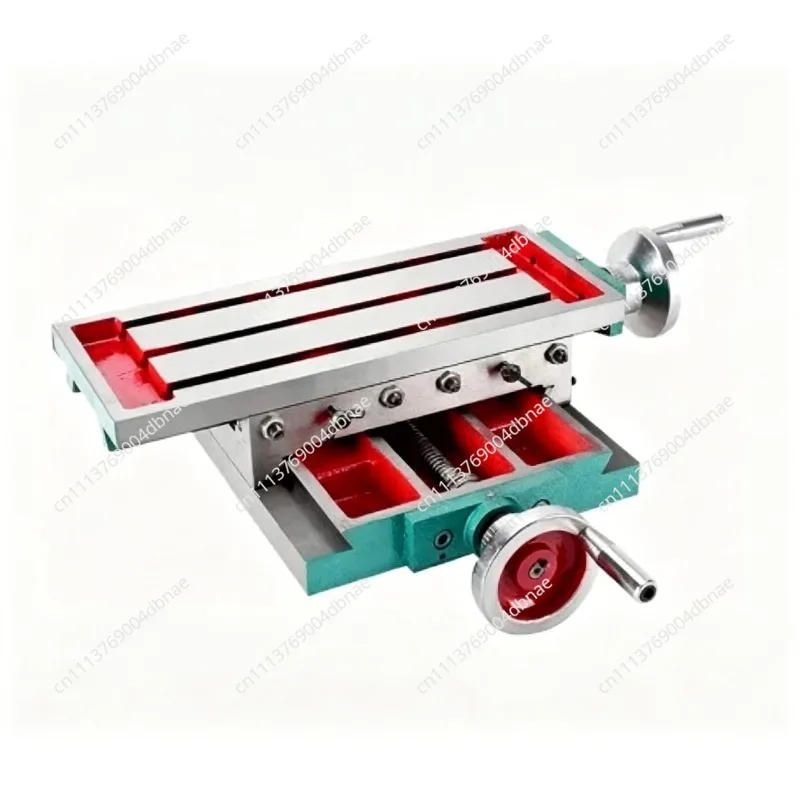 Precision Cross Slide Heavy-Duty Drilling And Milling Workbench 450x170MM Multi-Function Guide Rail Hand-Operated Small Platform