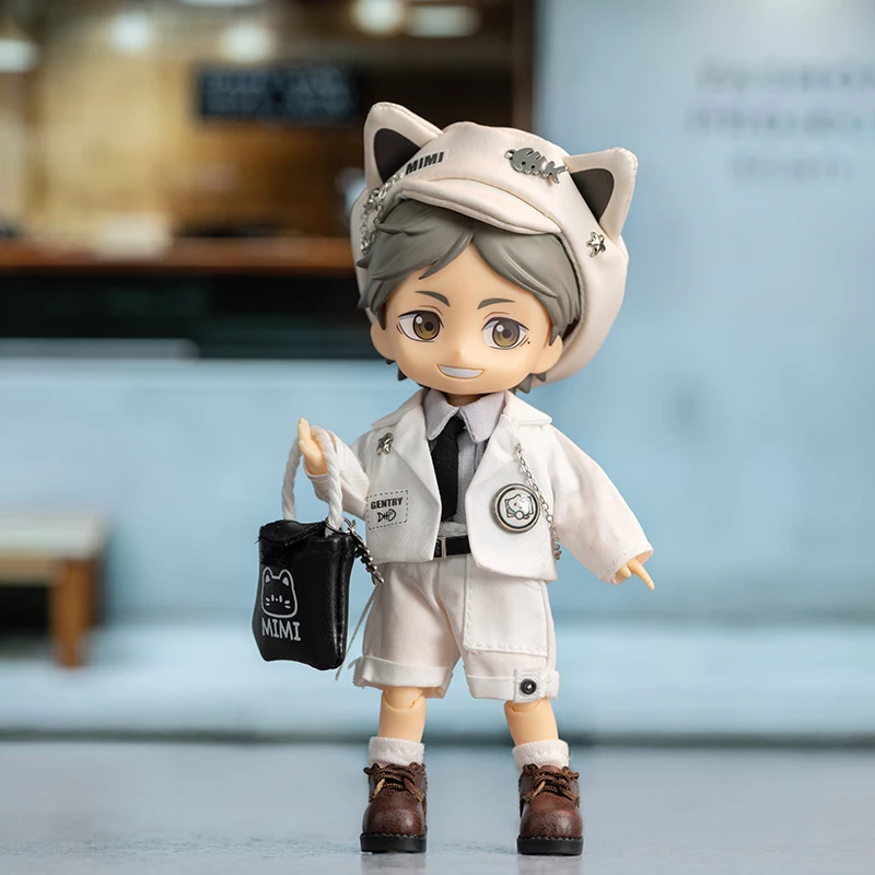 Ob11 Puppenkleidung „Kitty Gentleman Suit“ – Bjd formelle Uniform im Maßstab 1:12, stilvolles, Gsc-kompatibles Outfit