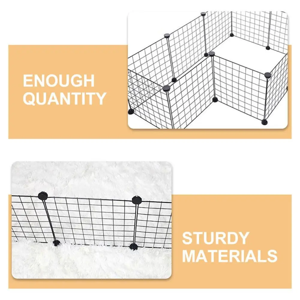 8Pcs Fasteners Accessories Wire Cube Connectors Cabinet Closet Clasp DIY Cage Buckles Storage Shelving Modular Organizer Plastic