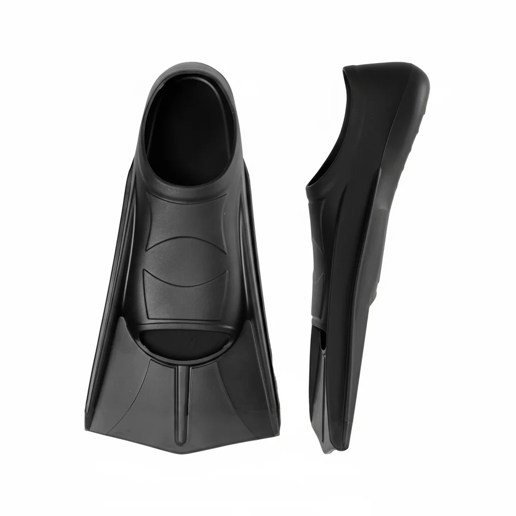 2026 New Upgrade Silicone Fins Swim Training Snorkel Short Diving Flippers Frog Shoes Men Women Professional Breaststroke Freesn
