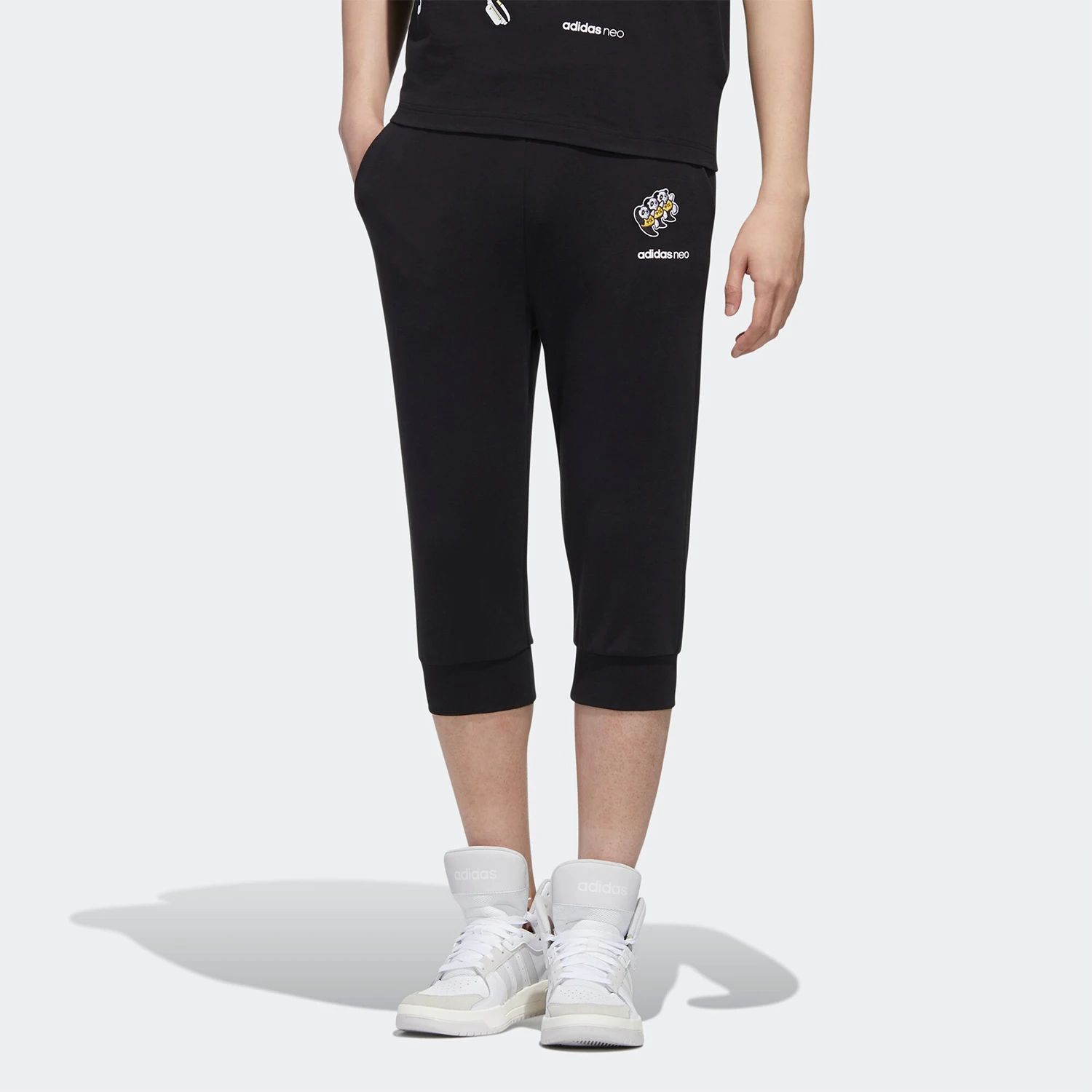 Adidas genuine neo M PNDA 3/4TP Men's Casual Sports Seven-Eighths Pants GJ6689