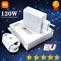Xiaomi 120W Original Charger Fast Charge 120W 67W 33W EU Wall Gan Charger Adapter For Redmi Note 12 13 Pro Plus Mi 14 13 Cable