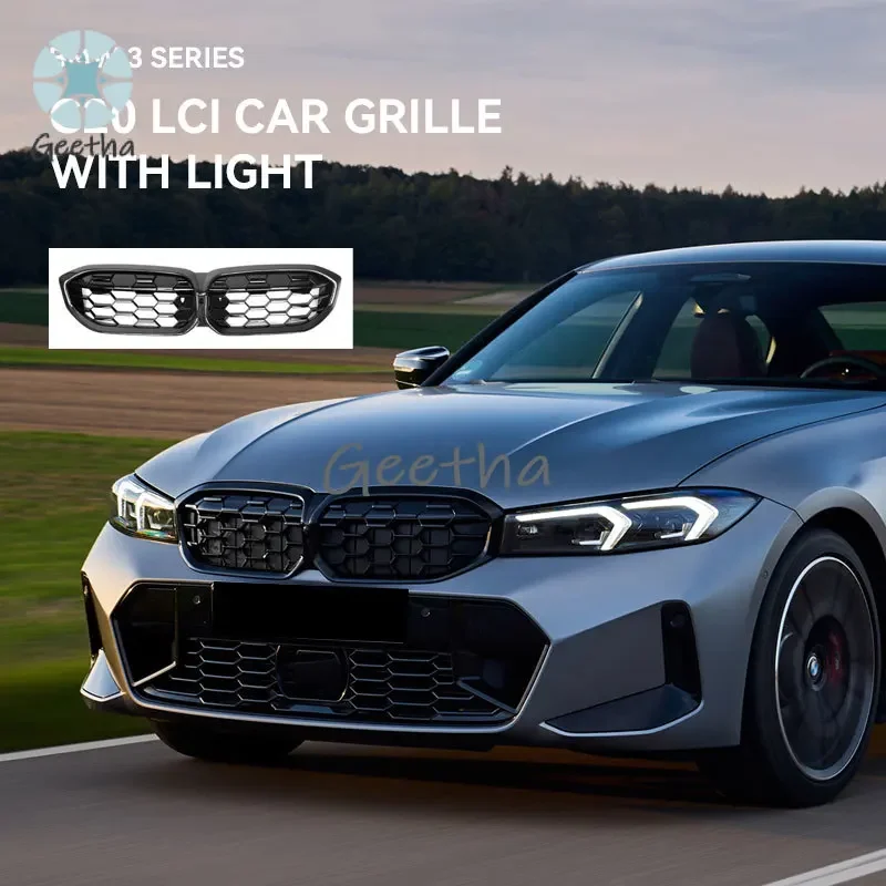 

New Hot Selling Modified Car Parts LED G20 LCI Car Grille With Lights for BMW 2021-2023 3 Series