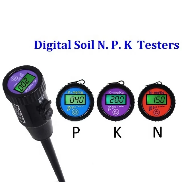 Portable Digital Soil NPK Fertility Test Meter Portable Sensor Soil Npk