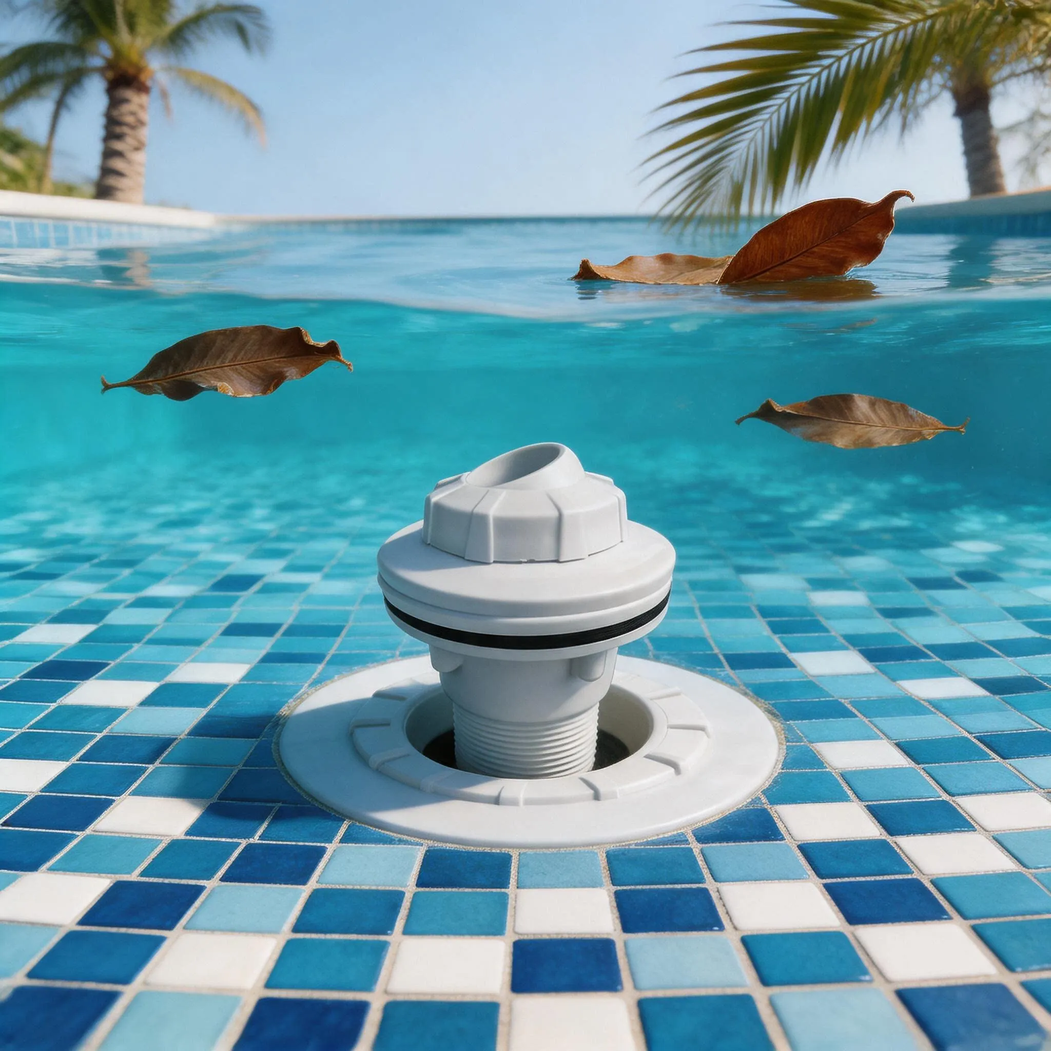 Rubber Membrane Backflow Nozzle Connector for Pool Filtration Accessories Designed for Film Tank Based Systems ABS PVC