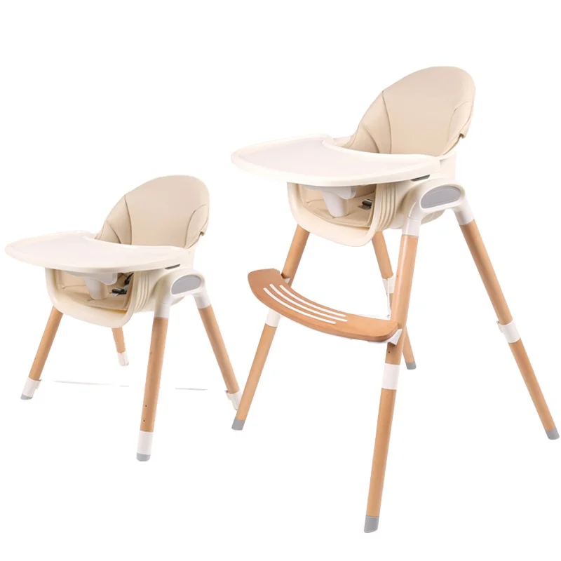 Multifunction Kids Dining Baby Feeding Chair/ Baby Eating Seat Dining Chair For a Child/Wooden High Chair With Rocker Function