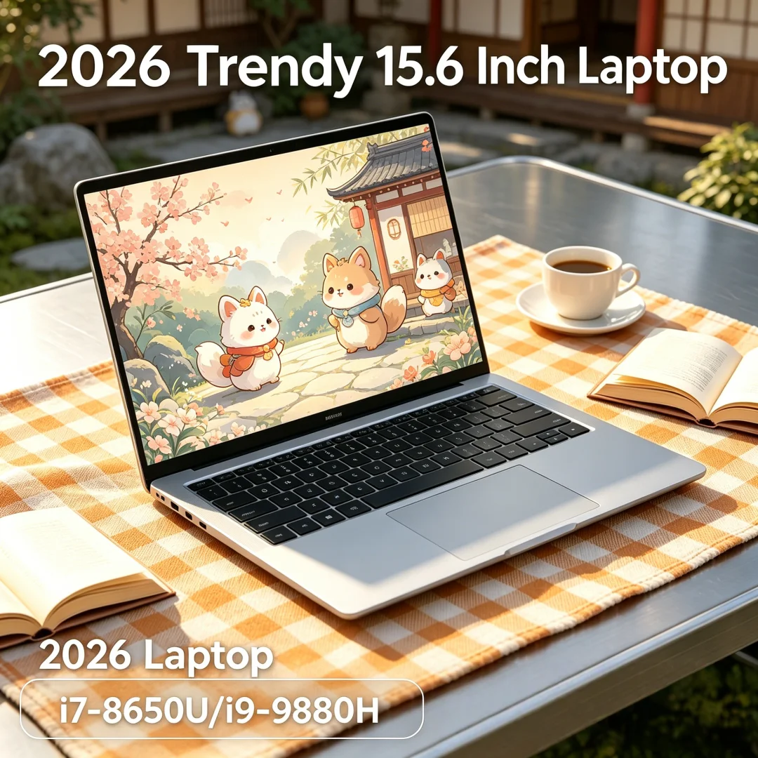 Primal 2026new 15.6 Inch FHD Sublime Ultrathin Laptop I7 8650U/i9 9880H Win11 DDR4 16GB/32GB SSD Recondite Global Liaison Sophis