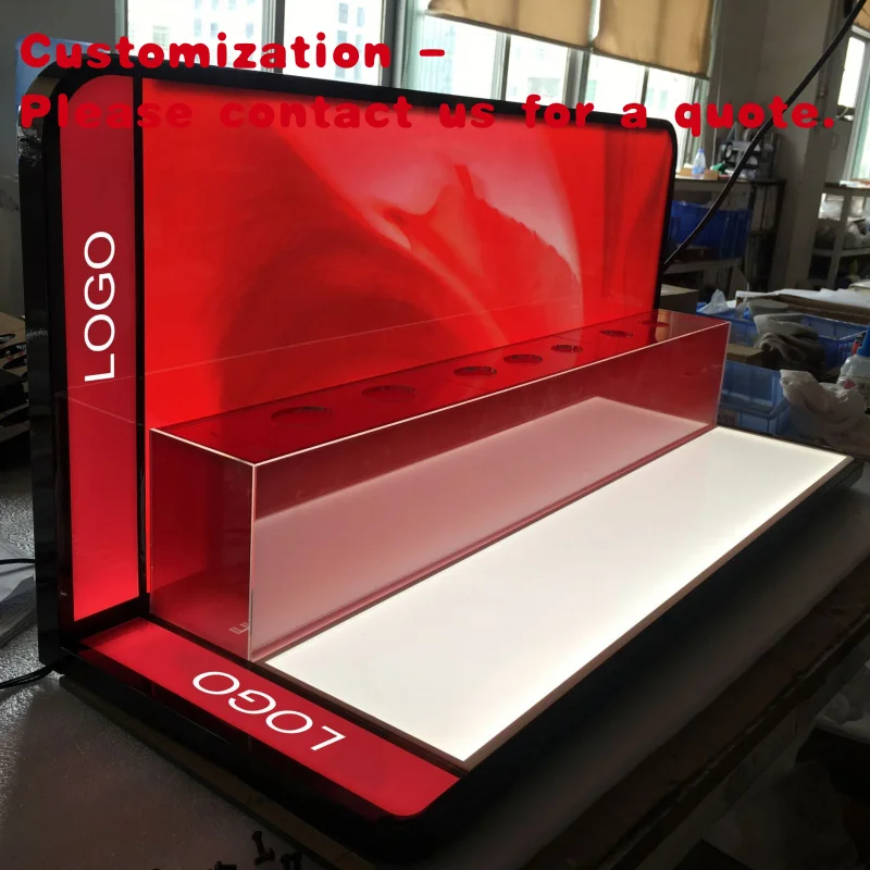 

Индивидуальный счетчик, акриловый макияж, духи для ухода за кожей, розничная торговля, стойка для POS-дисплея, подставка для косметических помад из плексигласа, магазин красоты