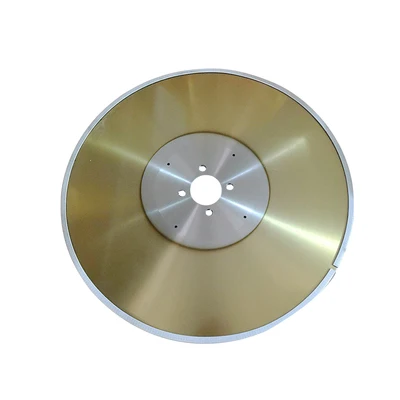 Super Thin Large Ronnd Cutting Disc Log Saw Blade Tissue Paper Cutter Knife
