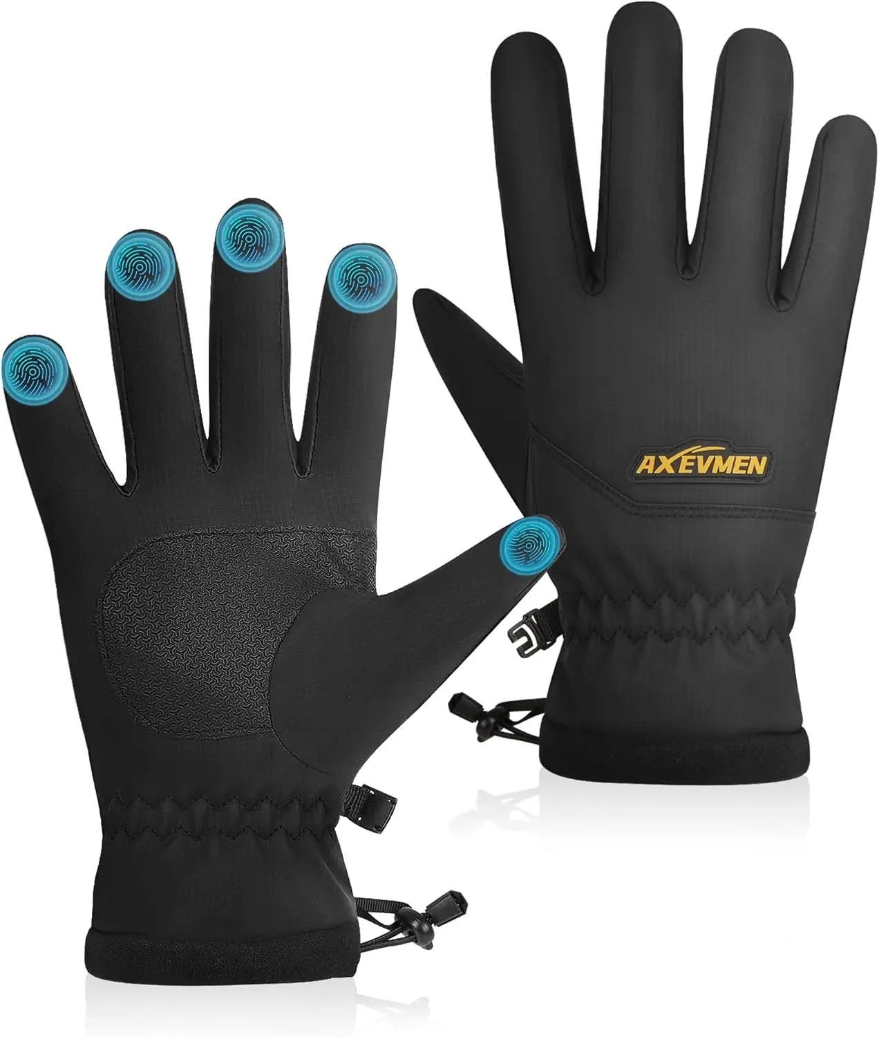 

Waterproof Winter Gloves for Men and Women, Cold Weather Protection with Touchscreen Fingers