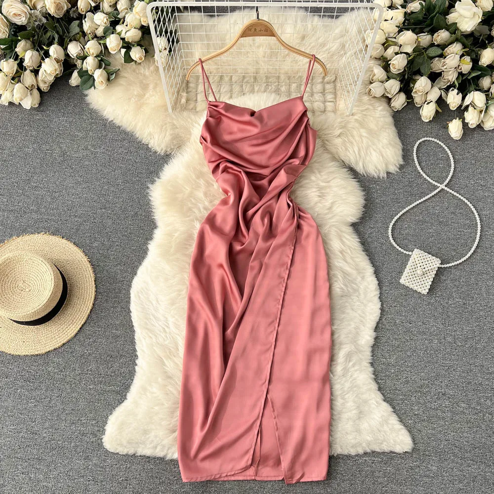 Spring Summer Womens Dresses Casual Sexy Camisole Female Home Beach v-Neck Camis Tank Dress Kleider Летнее Платье Женское