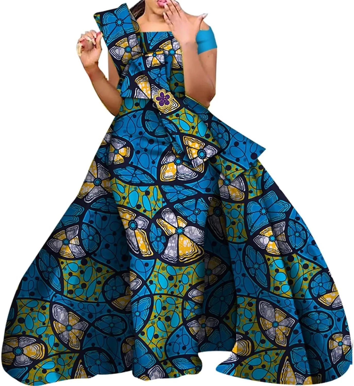 white christmas dresses Marina African Dress for Women main image 0