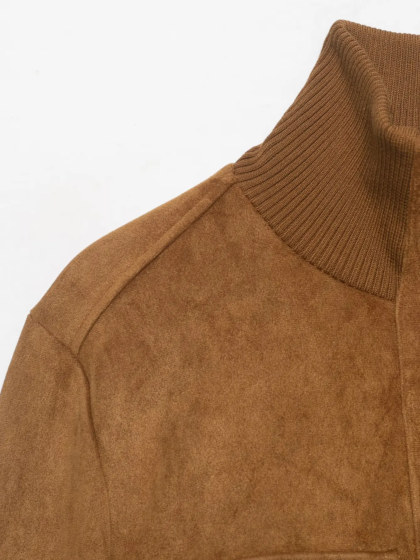 Elegant Stand Collar Long Sleeve Pockets Coats 2026 Spring Women Zipper Jacket Chic Lady Trending Pockets Outerwear High Street