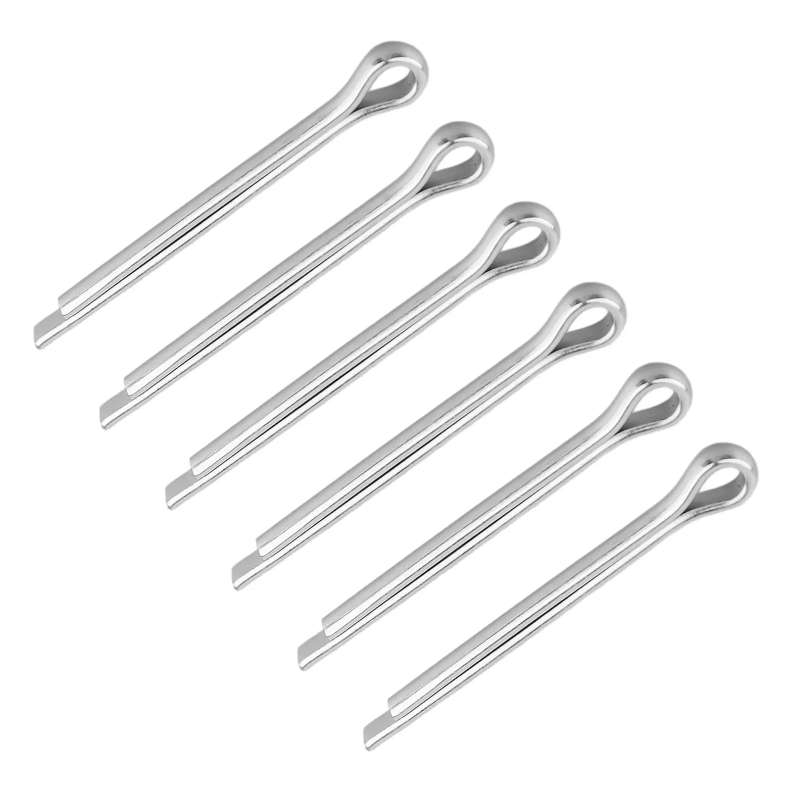 Stainless Steel Bicycle Disc Brake Pad Fixing Lock Pin With Split Pin 4cm Compatible With Various Disc Brake Types