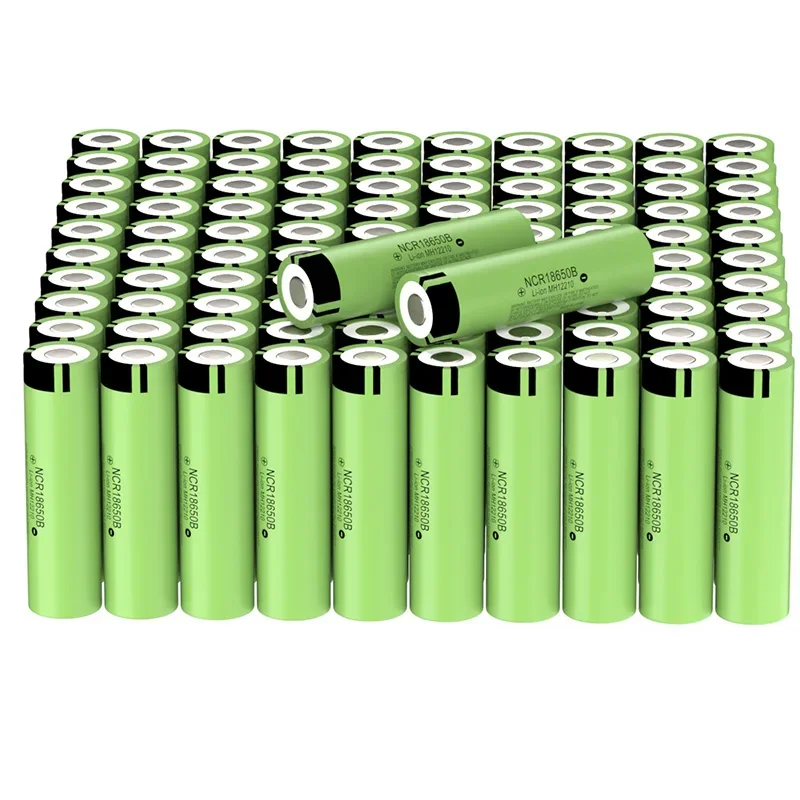 18650 Battery 3400mAh 3.7V High-Current NCR 18650 B Rechargeable Lithium Batteries