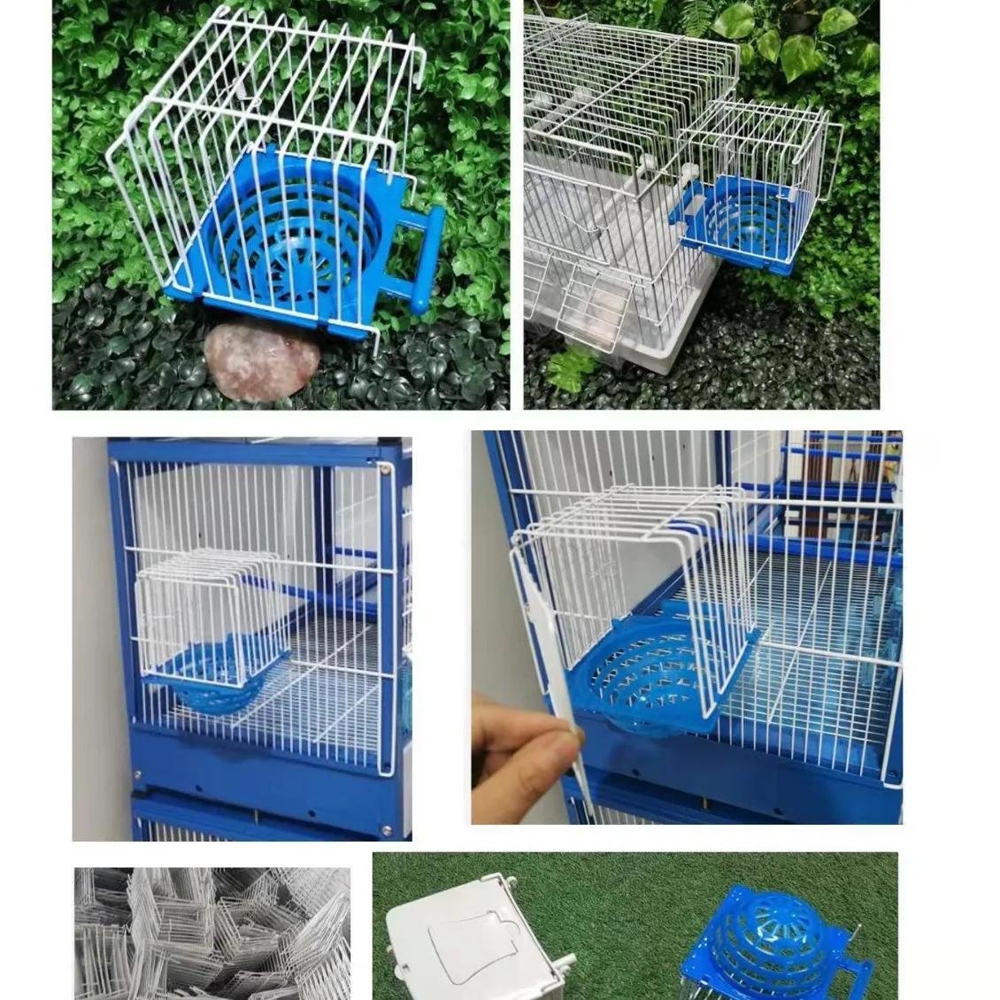 صندوق تربية عش الطيور مونرو لؤلؤة الفاوانيا هاتش قفص الطيور معلق