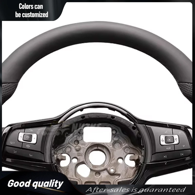 Suitable For Volkswagen Golf 7, 7.5, GTI, MK7 Steering Wheel, With Buttons, Shift Paddles, And Frame, Car Accessories