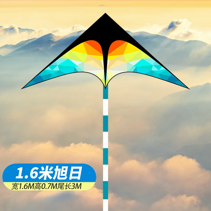 Vlieger Grasland Vlieger Breeze om te Vliegen Kinderen Volwassen Grote Vlinder Staart Vliegers String Gingang Outdoor Fun Sport Speelgoed Set 1.6m