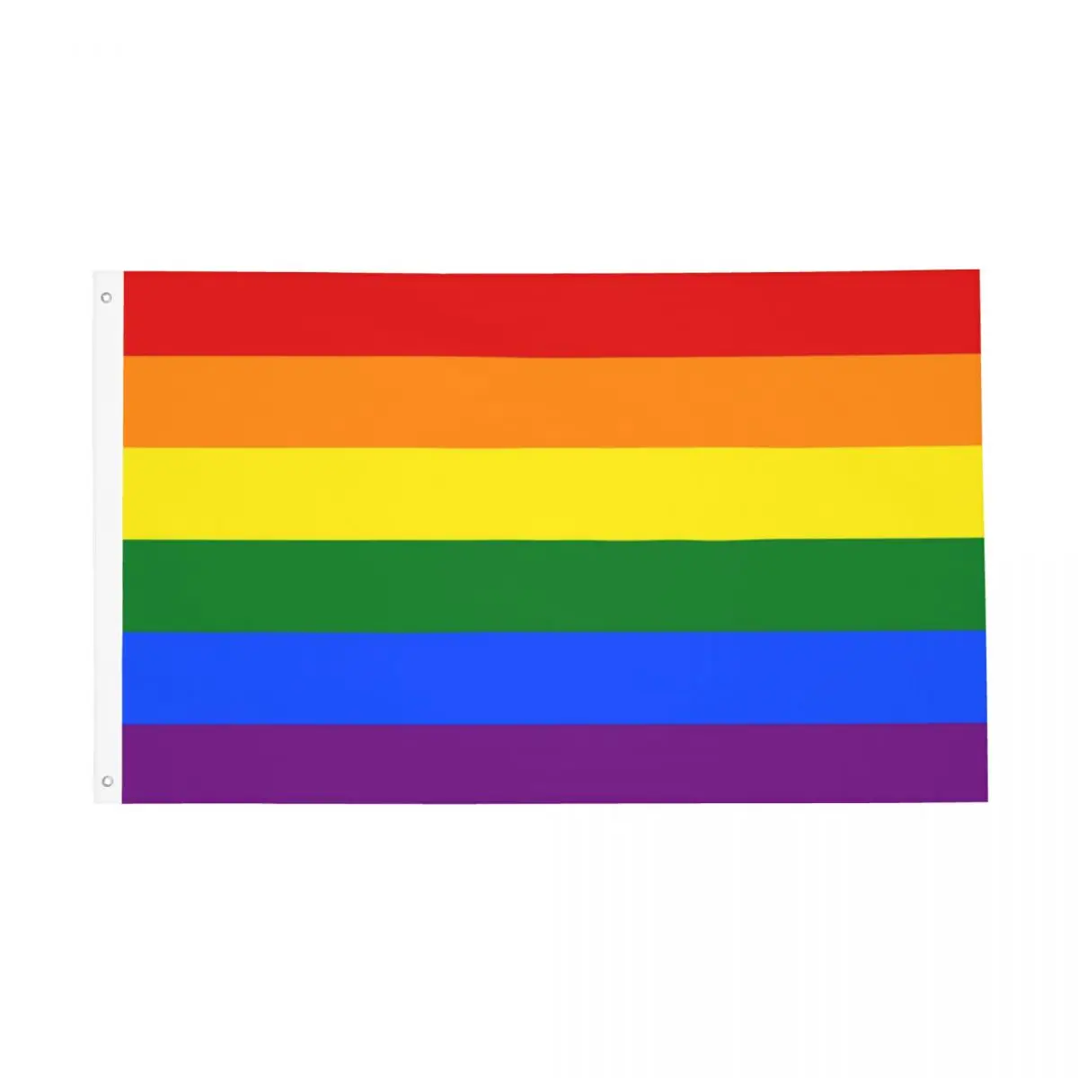 Rainbow Flag Flag Outdoor Banner All Weather Boho Lgbt Pride Yaoi Decoration Vivid Color 2x3 3x5 4x6 FT Flags