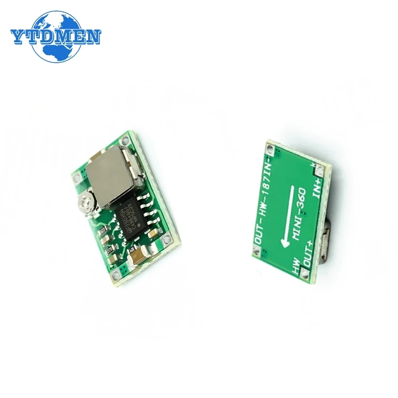 5PCS Mini360 DC-DC Buck Converter Down Module MP2307DN Regulator Power Supply Modules 4.75V-23V To 1V-17V