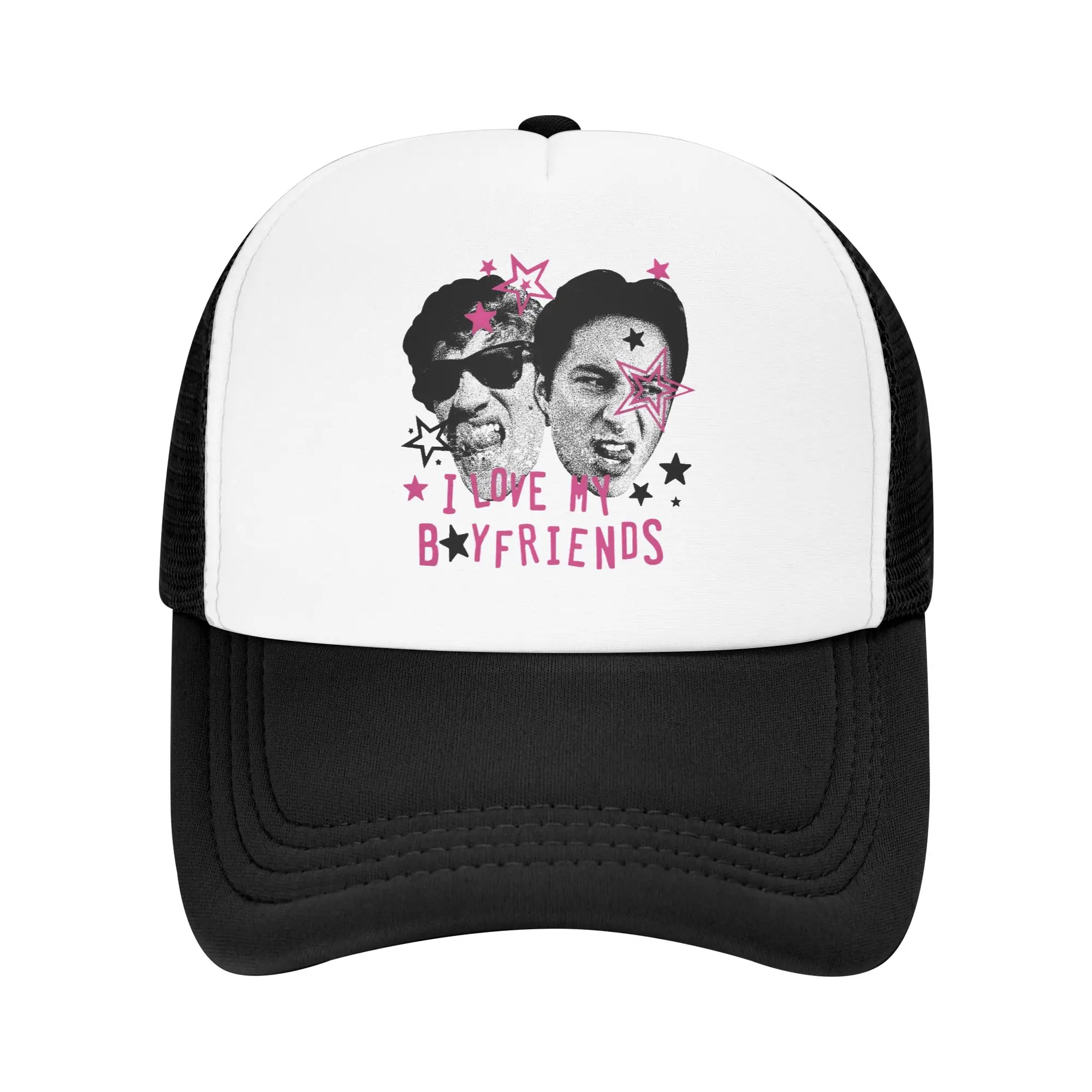 Heated Rivalry I Love My Boyfriend Shane Hollander And Ilya Rozanov Trucker Cap Hat Sun Caps Hat Snapback Caps Mesh Baseball Cap