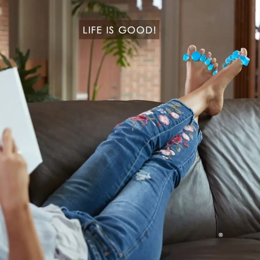 2 Stuks (1 Paar) Zachte Teen Separator Siliconen Professionele Stijltangen Gereedschap Vingertoppen Valgus Corrector Wasbare Pedicure Benodigdheden