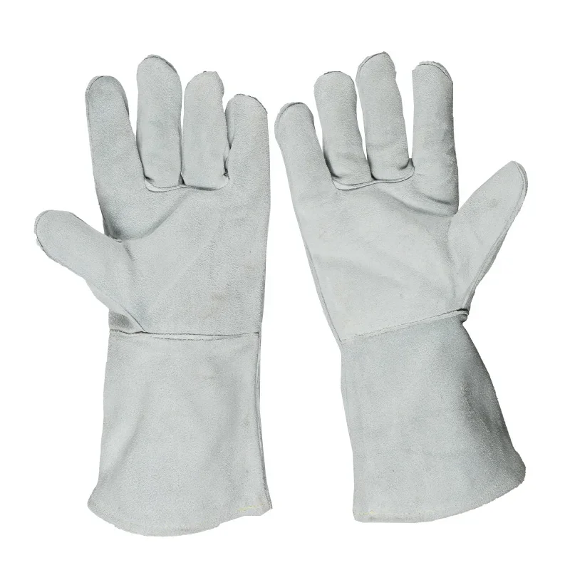 1 Pair TIG Welding Gloves Soft Sensitive Gloves Single/double Layer Cowhide Cuff High Quality Welding Gloves